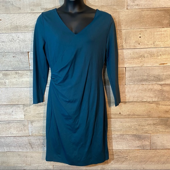 Escada Dresses & Skirts - Escada women’s faux wrap dress in size large (44)